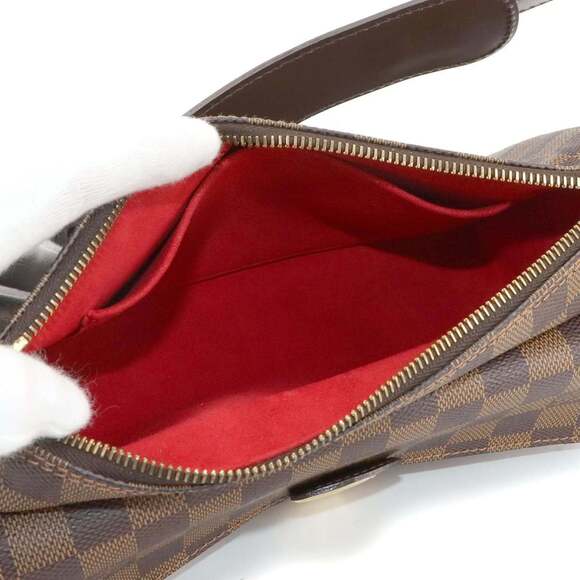 LOUIS VUITTON Authentic Brown Damier Shoulder Bag - Picture 6 of 10